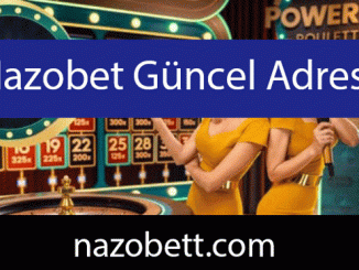 Nazobet güncel adres vesilesiyle daima aktif durumda hizmetlerini meydana getiren düzeyde bulunmaktadır.